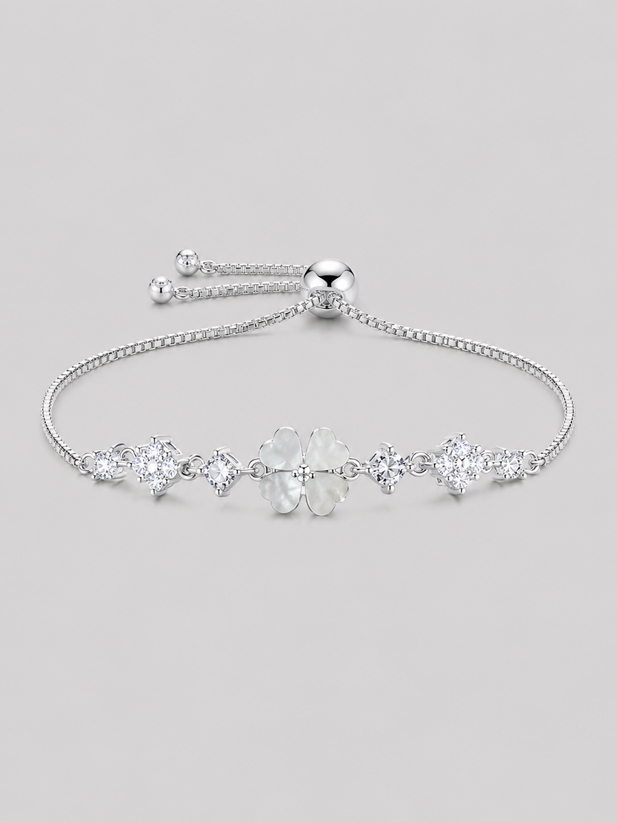 Clover Crystal Bracelet