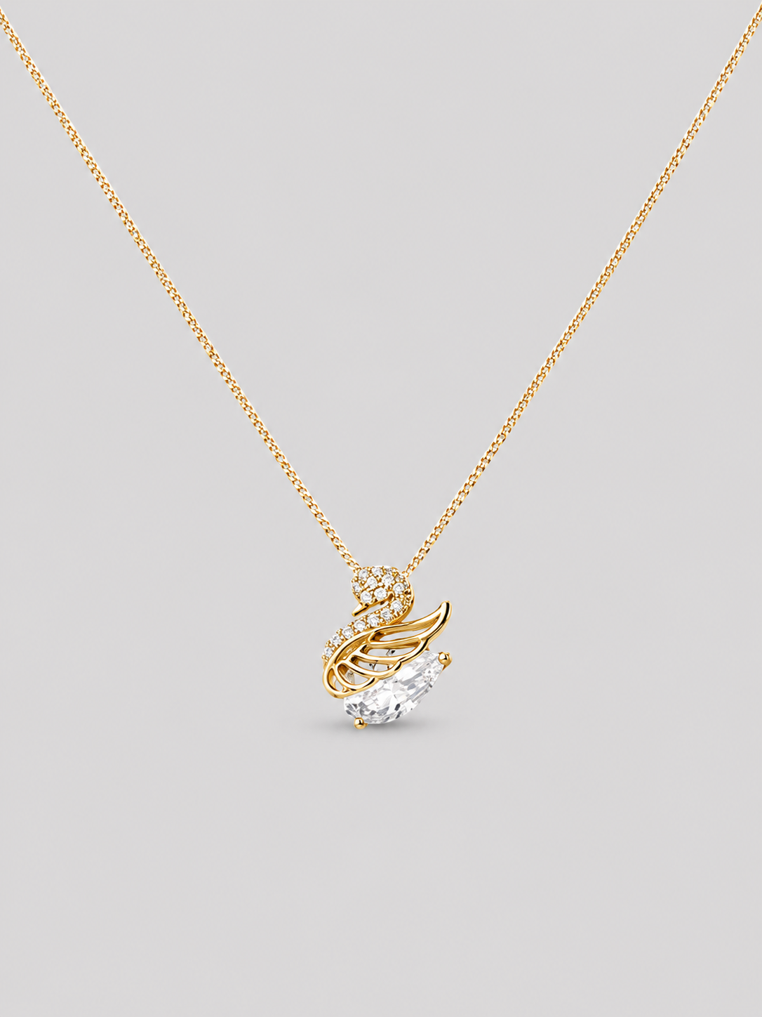 Swan Crystal Necklace