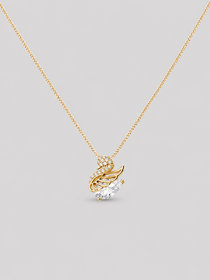Swan Crystal Necklace