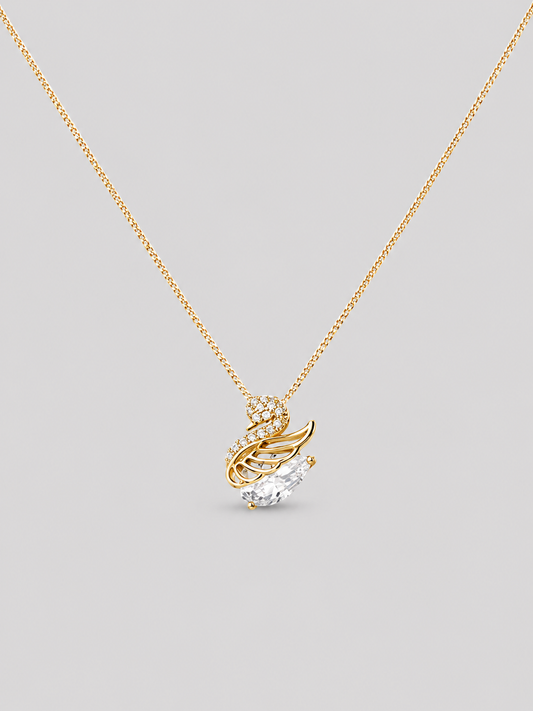Swan Crystal Necklace