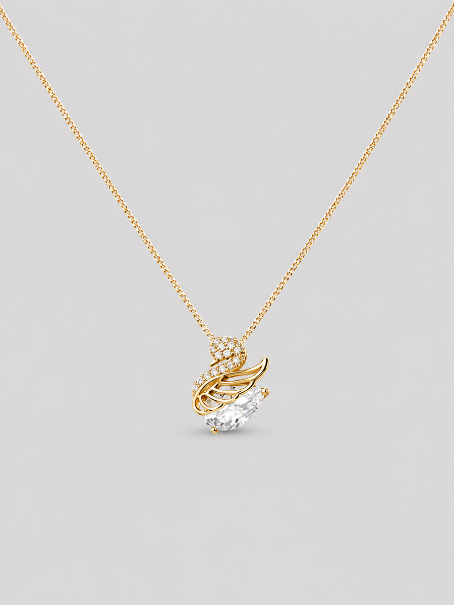 Swan Crystal Necklace