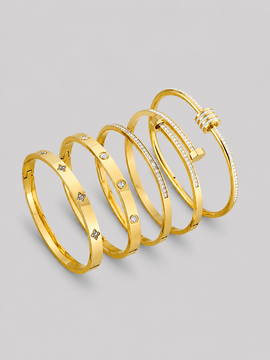 Luxe Stacked Bangles