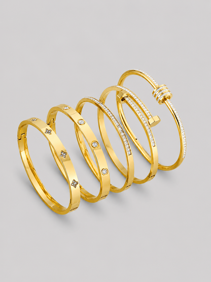 Luxe Stacked Bangles