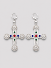 Trinity Cross Earrings