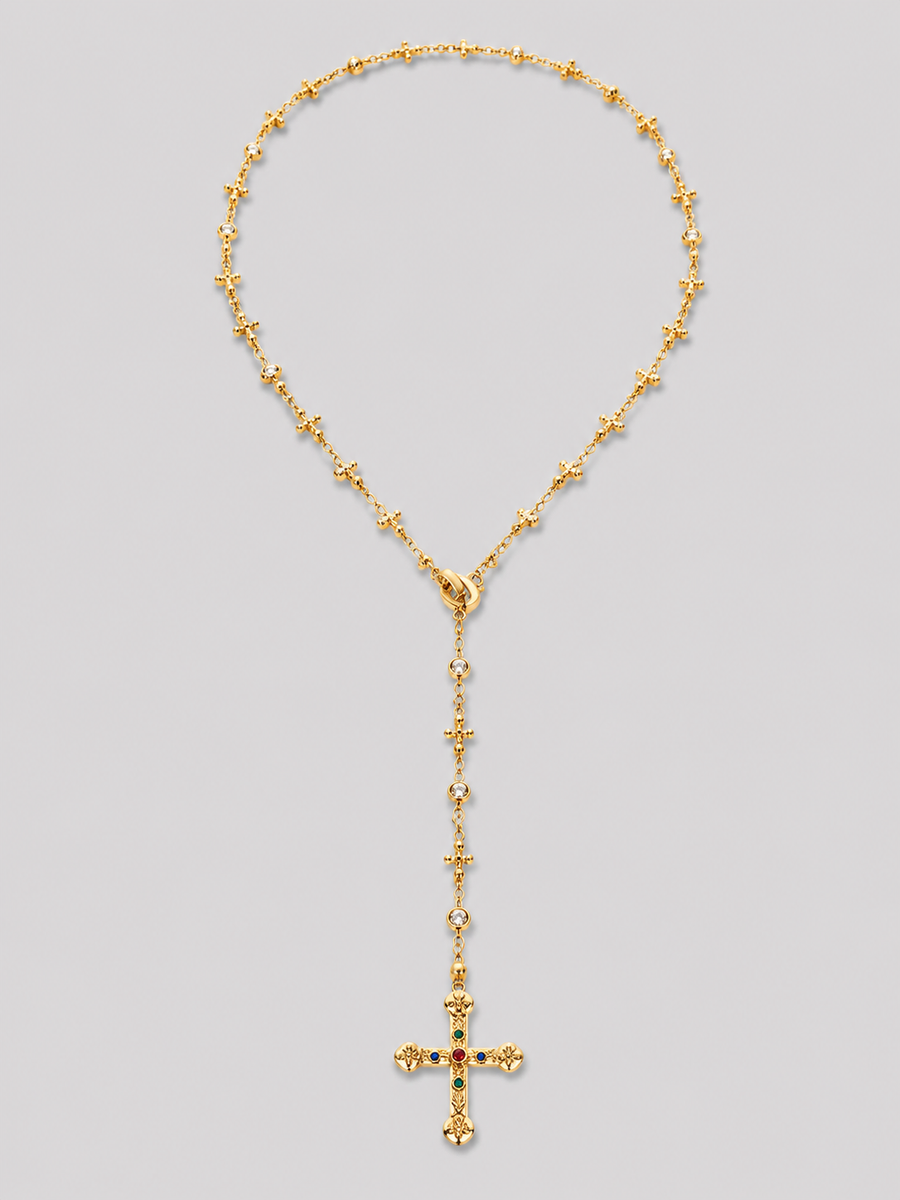 Vintage Cross Necklace
