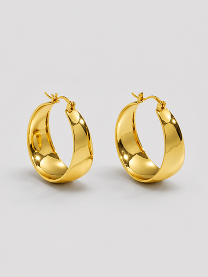 Bold Gold Hoops