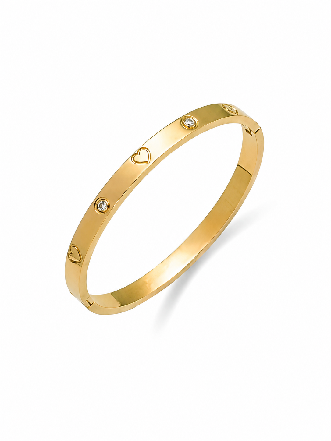 Bella Heart Bangle