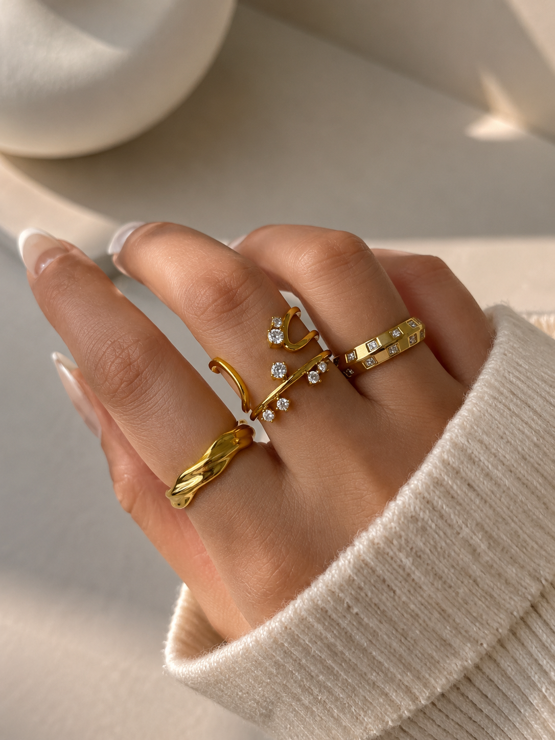 Lucena Spark Ring