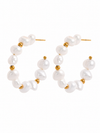 Cyndi Pearl Hoops
