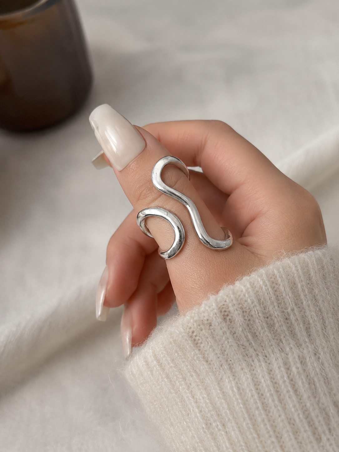 Aurelia Wave Ring
