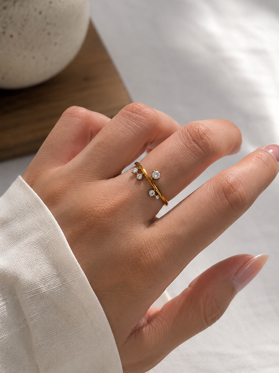 Sandrine Spark Ring