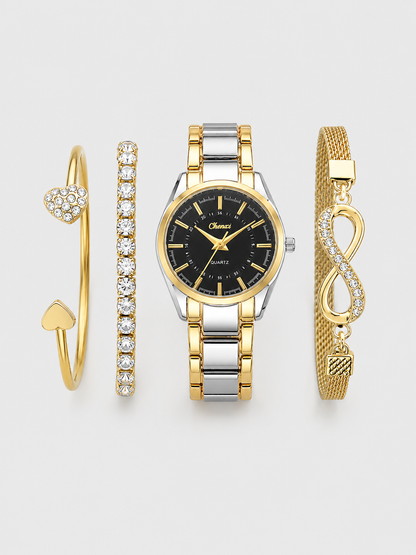 Noir Infinity Watch Set
