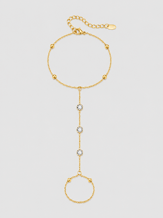 Golden Heart Handchain