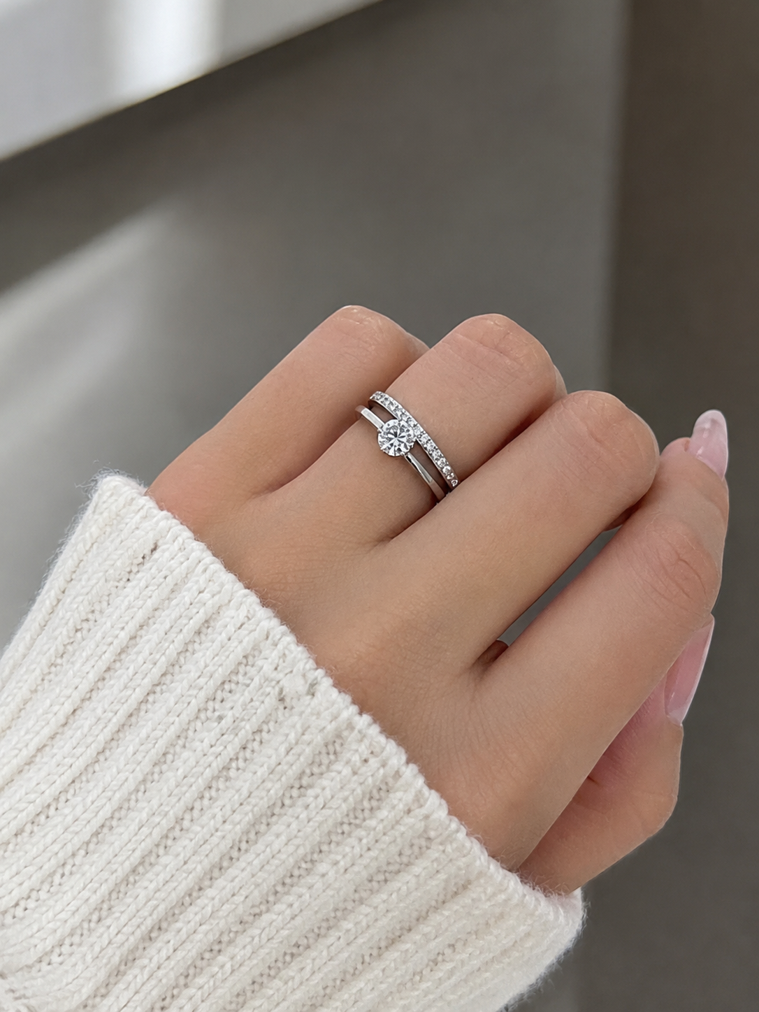 Sophisticate Spark Ring