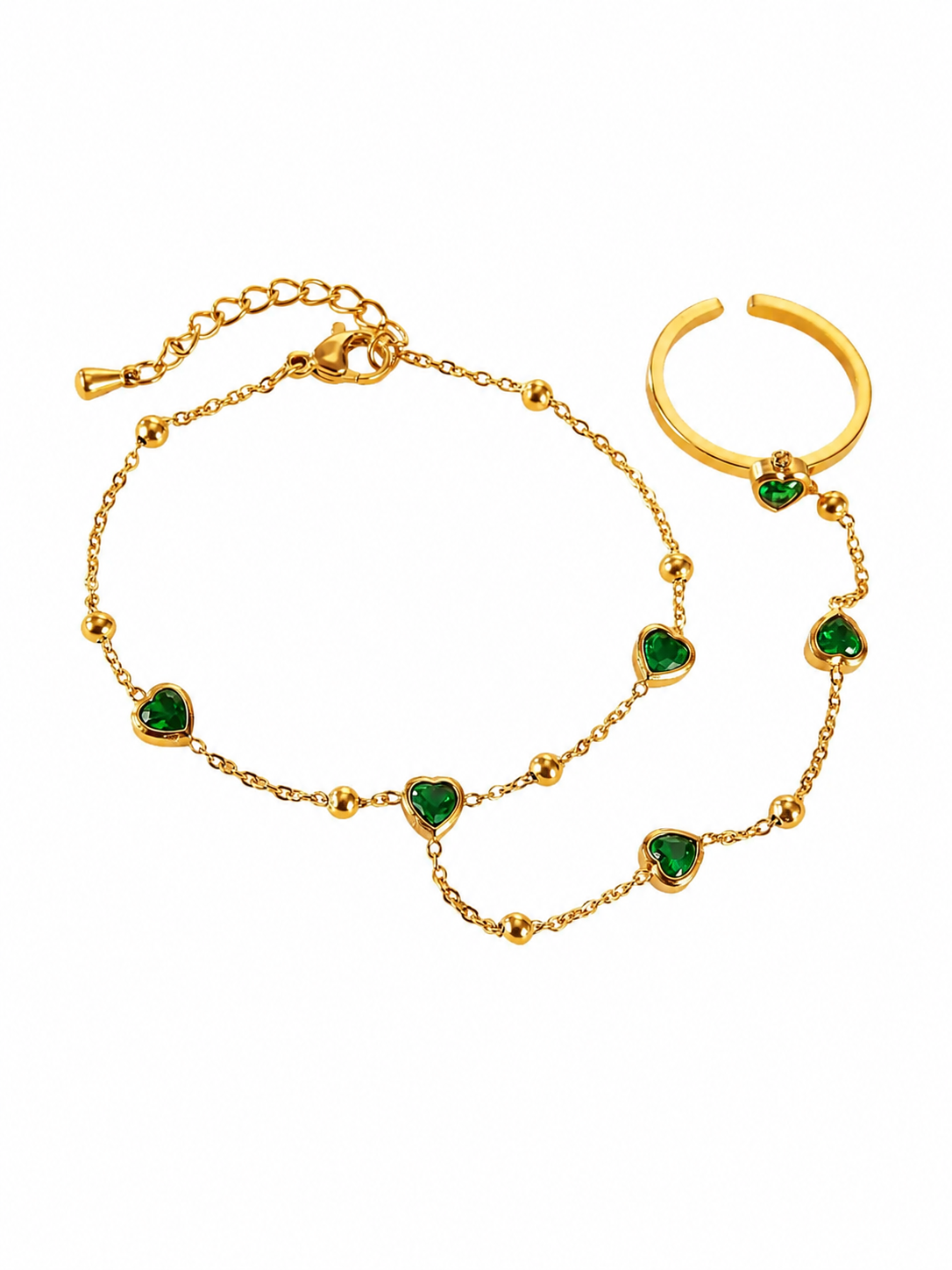 Miranda Heart Handchain