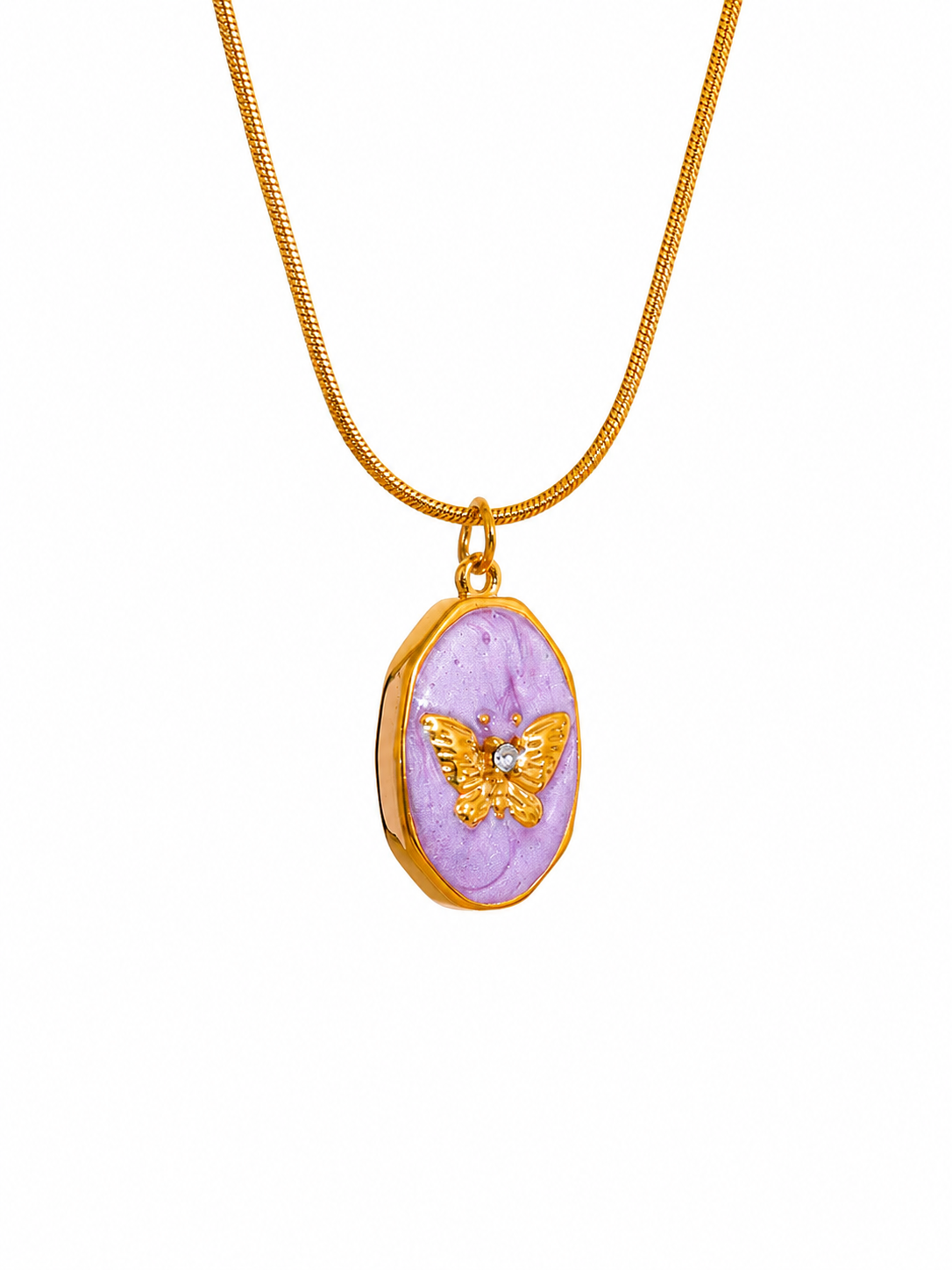 Flora Butterfly Necklace