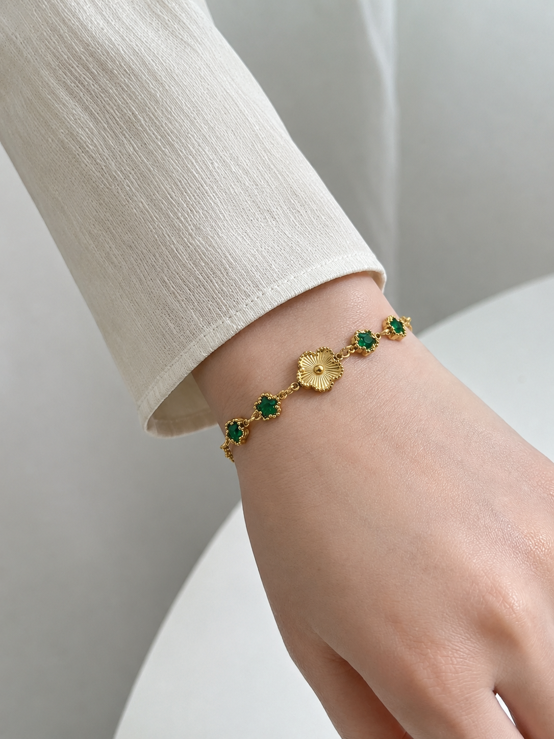 Golden Bloom Bracelet