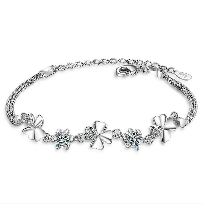 Clover Spark Anklet
