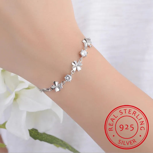 Clover Spark Anklet