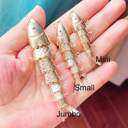 Golden Fish Charm