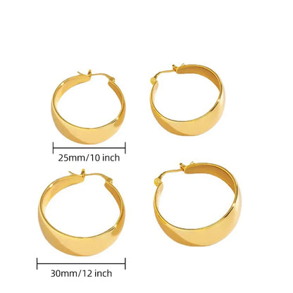Bold Gold Hoops