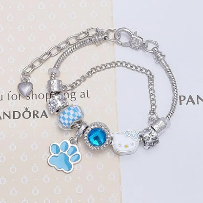 Pink Kitty Bracelet