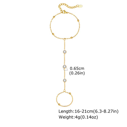 Golden Heart Handchain