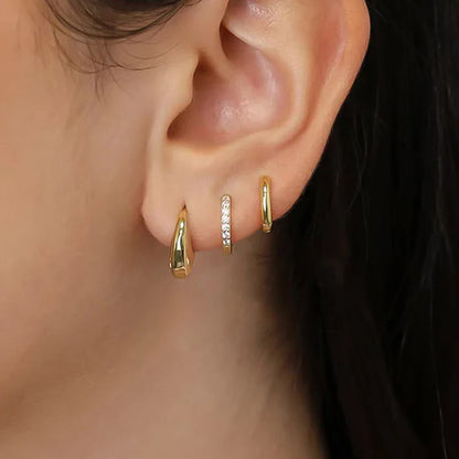 Trio Hoop Earrings