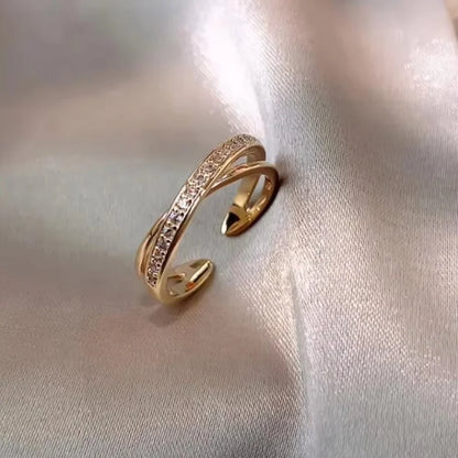 Floral Open Ring