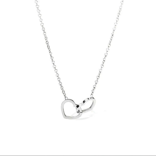 Linked Heart Necklace