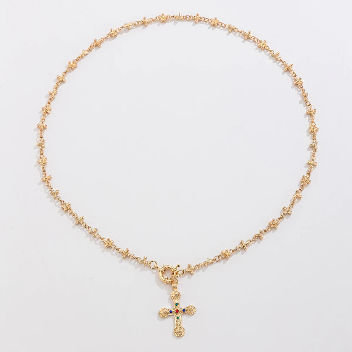 Vintage Cross Necklace