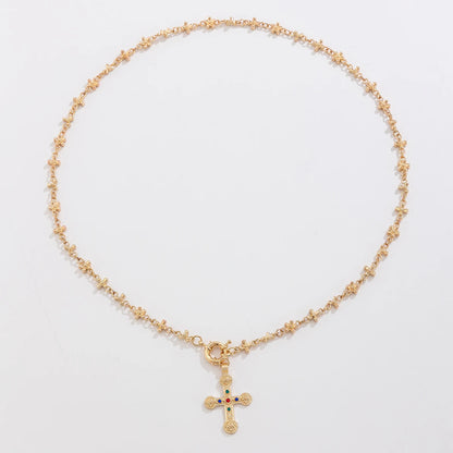 Vintage Cross Necklace