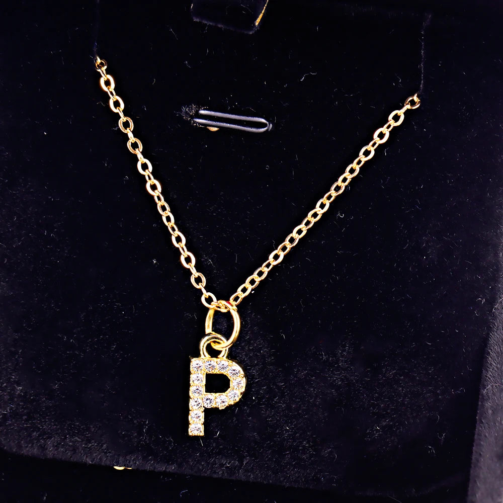 Initial Glow Necklace