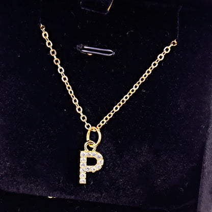 Initial Glow Necklace