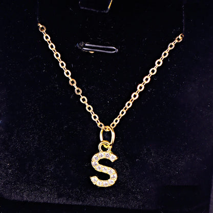 Initial Glow Necklace