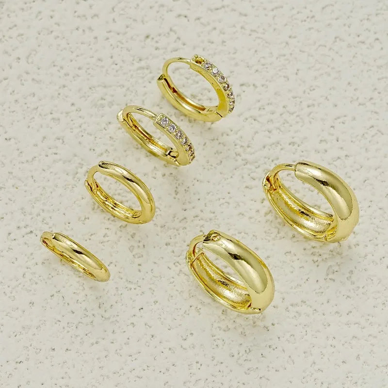 Trio Hoop Earrings