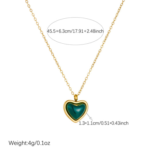 Lyra Heart Necklace