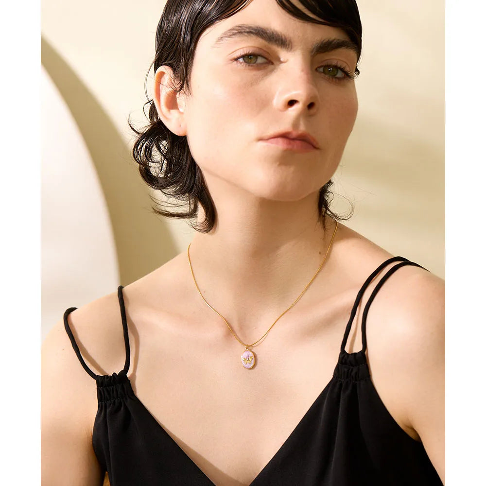 Flora Butterfly Necklace