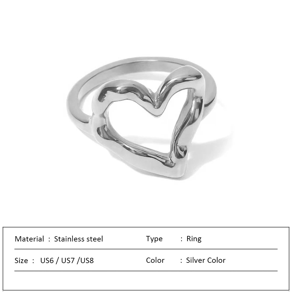 Heart Loop Ring