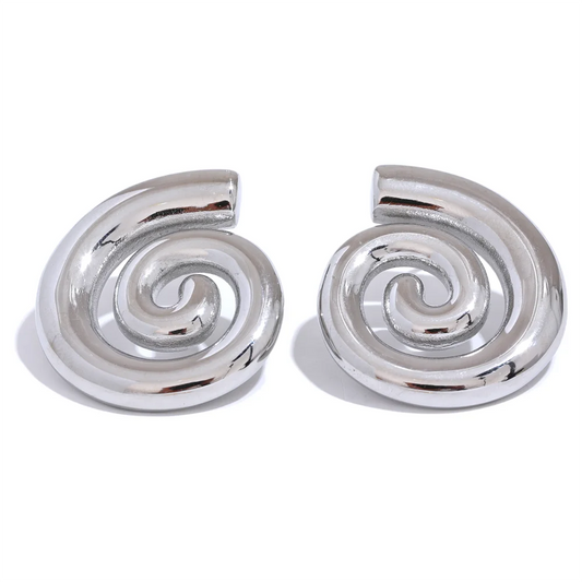 Aurora Spiral Earrings