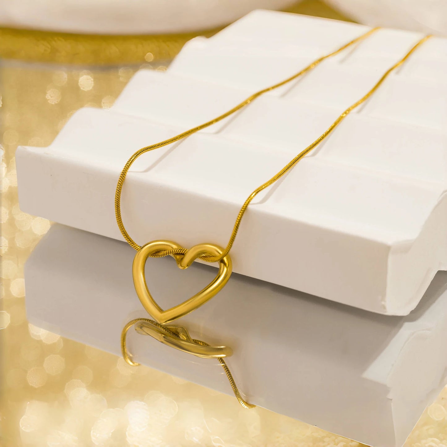 Darla Heart Necklace