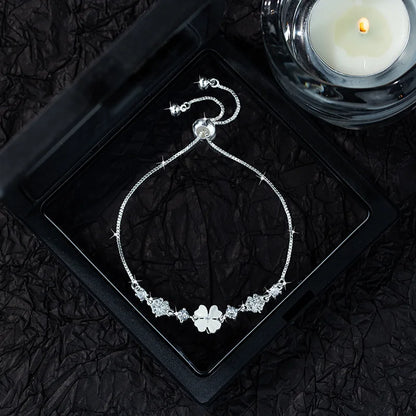Clover Crystal Bracelet