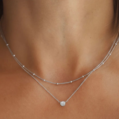Diamond Layer Necklace