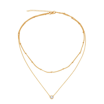 Diamond Layer Necklace
