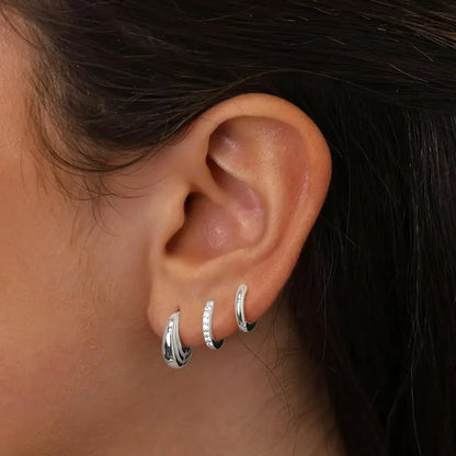 Trio Hoop Earrings