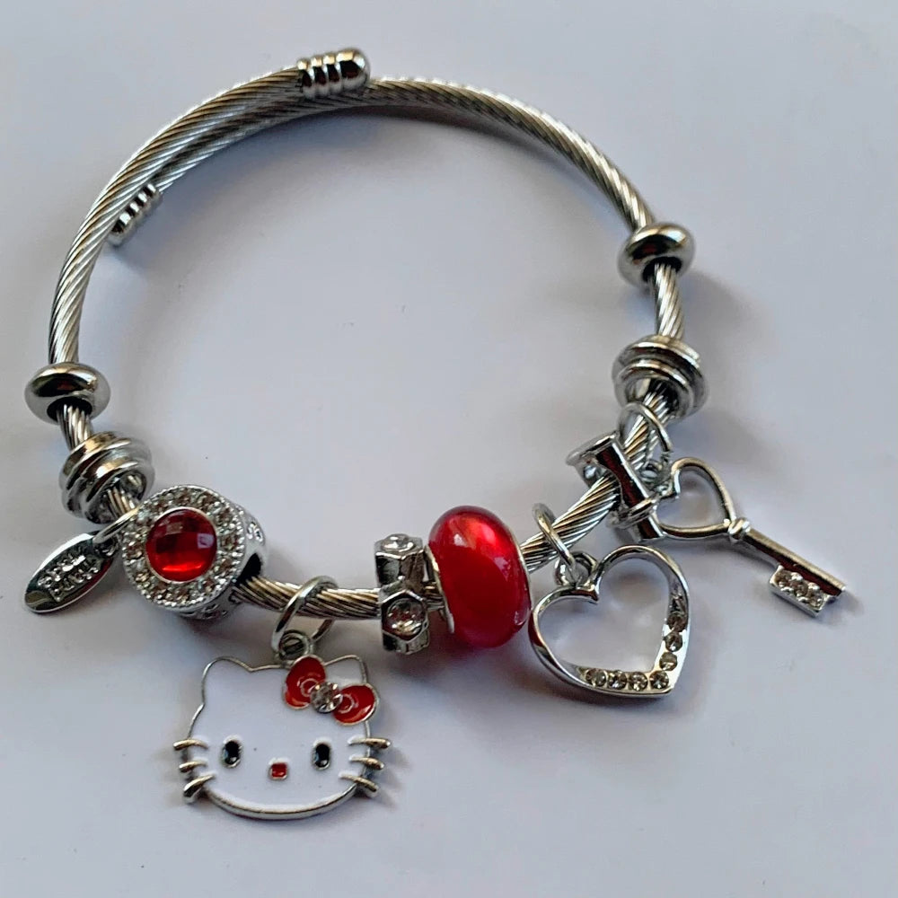 Kitty Charm Bracelet