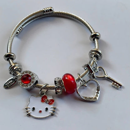 Kitty Charm Bracelet