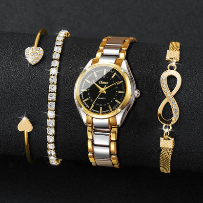 Royal Gold Watch Set