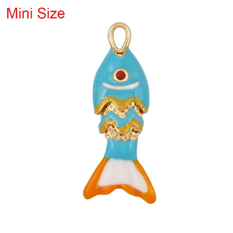 Golden Fish Charm