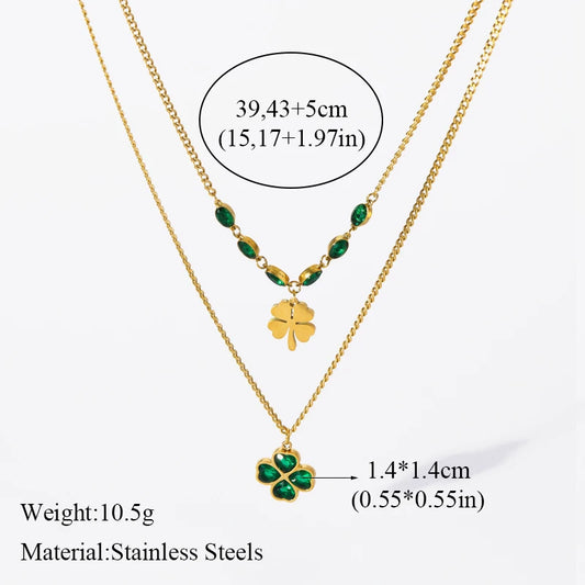 Eva Clover Necklace